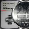 Hungary Hungary Aluminum 1961 BP 20 Fillér NGC MS66 TOP GRADED BY NGC KM# 550 (038) -