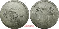 Turkey 2 1759 Piastre Turkey Ottoman Mustafa III Silver AH1171// VF KM# 320 (860) -