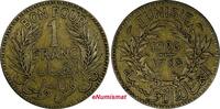 Tunisia 1 Franc Tunisia 1345 (1926) Chambers of Commerce KEY DATE ch.XF KM# 247(18 910) -
