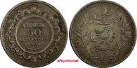 Tunisia 50 Centimes 1891 Tunisia Ali III Silver 1309 (1891) A  1st Year ... 23,62 EUR  Excl. 12,88 EUR Verzending