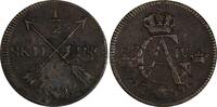 Sweden 1/2 Skilling Sweden Gustaf IV 1802 Overstruck on 1 Ore S.M.1734 KM# 565 (19 462) -