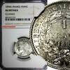 1 Franc France Silver 1894 A  NGC AU DETAILS KM# 822.1 (074)