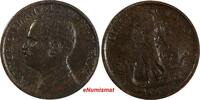 Italy 1 Centesimo Italy Vittorio Emanuele III Bronze 1910 R BETTER DATE KM# 40 (814) -