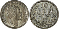 SWEDEN Oscar I (1844-1859) Silver 1855 G 10 Ore KM# 683 (20 479) Uncertified