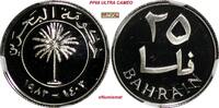 Bahrain 25 Fils BAHRAIN Silver PROOF AH1403 1983 ISA TOWN NGC PF68 ULTRA CAMEO KM# 4(8) -