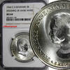 Denmark 5 Kroner Denmark Silver 1964 C S NGC MS64 Wedding of Princess 1 YEAR KM#854 (9) -