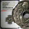 10 Centimes FRANCE Copper-Nickel 1921  NGC UNC DETAILS KM# 866a (106)
