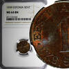  1 Sent 1939 ESTONIA Bronze 1939  NGC MS64 BN 1 YEAR TYPE Thick Planchet... 107,36 EUR  Excl. 12,88 EUR Verzending