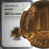 Latvia 1 Santims 1939 Latvia Bronze 1939  NGC MS64 RB Rainbow Toned KM# ... 42,94 EUR  Excl. 12,88 EUR Verzending