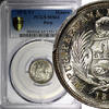 Peru 1875 PERU Silver 1875 YJ 1 Dinero PCGS MS63 NICE COIN KM# 190 (992)... 124,54 EUR  Excl. 12,88 EUR Verzending