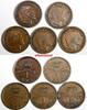 Denmark 1 Rigsbankskilling Denmark Frederik VII COPPER LOT OF 5 COINS 1853 KM# 756 (694) -