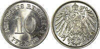 10 Pfennig Germany - Empire Wilhelm II 1906 A  GEM BU COIN KM#12 (21 027) Uncertified