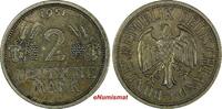 2 Mark Germany - Federal Republic Copper-Nickel 1951 J  Toned KM# 111 (17 161) Uncertified