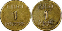 Lebanon Lebanon WW2 War Coinage Brass ND(1941) Piastre ch.XF KM# 12 (21 481) -