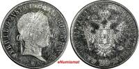 Austria 20 Kreuzer AUSTRIA Ferdinand I (1835-1848) Silver 1841-A Vienna aUNC KM2208 (04) -