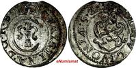 Solidus 1652 LIVONIA Riga Occupation Christina of Sweden Silver (16)52  UNC KM21 (783)