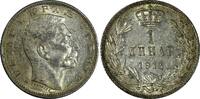 Serbia 1 Dinar 1915 Serbia Peter I (1903-1918) Silver 1915  Mint Luster ... 21,04 EUR  Excl. 12,88 EUR Verzending