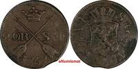 Sweden Ore SWEDEN Adolf Frederick Copper 1767 2 Ore, S.M. Low Mintage-467,000 KM#461 (300) -