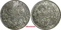 5 Qirsh Egypt Muhammad V Silver 1327 (1913) H  aUNC KM# 308 (18 024)