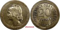 Portugal 20 Centavos Portugal Copper-Nickel 1921 Liberty head UNC KM# 571 (11 366) -
