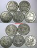 Greece 5 Drachmai Greece Nickel LOT OF 5 COINS 1930 BRUSSELS,LONDON KM# 71.1; 71.2 (5) -