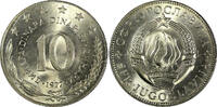  10 Dinara 1977 Yugoslavia Copper-Nickel 1977  30mm GEM BU KM# 62 (21 69... 4,25 EUR  Excl. 12,88 EUR Verzending