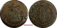 Russian Federation 2 Kopeks RUSSIA CATHERINE II 1790/89 AM  Anninsky Mint RARE C# 58.2;B-183(-) (38) Uncertified