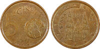 Spain 5 Euro Spain Copper Plated Steel 2004 M Cent KM# 1042 (21 564) -