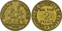 2 Francs France Aluminum-Bronze 1923  French Chamber KM# 877 (21 544) Uncertified