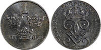 1 Öre Sweden Gustaf V Iron 1947  Choice Unc KM# 810 (21 864) Uncertified