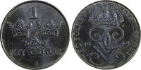 1 Öre Sweden Gustaf V Iron 1948  Unc KM# 810 (21 871) Uncertified