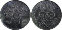 2 Öre Sweden Gustaf V Iron 1950  Last Year Type Unc KM# 811 (21 891) Uncertified