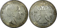50 Dinara Yugoslavia Petar II Silver 1938  1 YEAR TYPE KM# 24 (22 316) Uncertified
