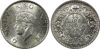 India 1/4 Rupee India-British George VI Silver 1940 (B) Bombay UNC KM# 545 (22 323) -