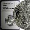 India 1/2 Rupee India-British George VI Silver 1941 (B) Bombay NGC MS62 KM# 551 (033) -