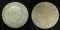 Greece 50 Lepta Crete Greece George (1901-1913) Silver 1901 Paris Mint KM# 6 (22 488) -