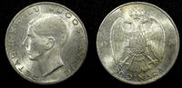 Yugoslavia 20 Dinara 1938 Yugoslavia Petar II Silver 1938  1 Year Type K... 17,13 EUR  Excl. 12,88 EUR Verzending