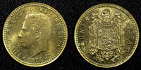 Spain 1 Peseta SPAIN Juan Carlos I Aluminum-Bronze 1975 High Grade KM# 806 (22 701) -