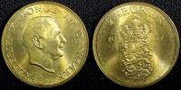 Denmark 2 Kroner Denmark Frederik IX Aluminum-Bronze 1957 C S GEM BU 31mm KM# 838.2 (31) -
