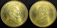 2 Kroner Denmark Frederik IX 1953 N S  GEM BU 31mm Mint-432,000 KM# 838.1 (836) Uncertified