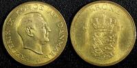 Denmark 1 Krone DENMARK Frederik IX Aluminum-Bronze 1957 C S GEM BU COIN KM# 837.2 (789) -