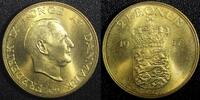 Denmark 2 Kroner Denmark Frederik IX Aluminum-Bronze 1957 C S GEM BU 31mm KM# 838.2 (27) -