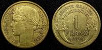 France 1 Franc FRANCE Aluminum-Bronze 1940 UNC KM# 885 (24 169) -