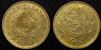Finland 5 Markkaa Finland Brass 1950 H 23mm UNC KM# 31a (24 084) -