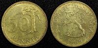Finland 50 Pennia Finland Aluminum-Bronze 1969 S UNC/BU Toned KM# 48 (24 112) -