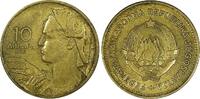 Yugoslavia 10 Dinara Yugoslavia Aluminum-Bronze 1955 1 Year Type KM# 33 (24 552) -