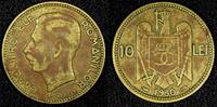 Romania 10 Lei ROMANIA Carol II 1930 Paris KM# 49 (24 276) -