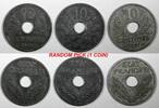 France 10 Centimes FRANCE Zinc 1941 WWII Issue XF+ KM# 898 RANDOM PICK (1 Coin) (938) -
