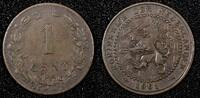 Netherlands 1 Cent Netherlands Wilhelmina I Bronze 1901 XF KM# 131 (24 836) -
