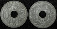 France 10 Centimes FRANCE Zinc 1941 WWII Issue ch.XF KM# 897 (24 936) -